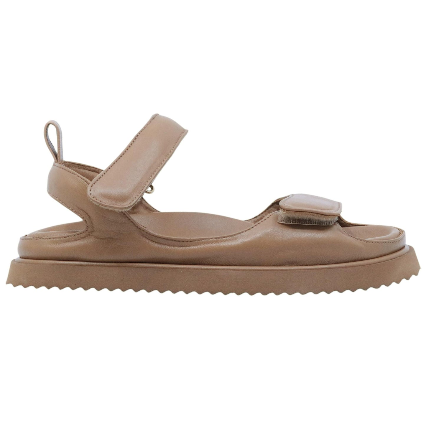 Sandalo donna Elena Iachi T99 in pelle camel 