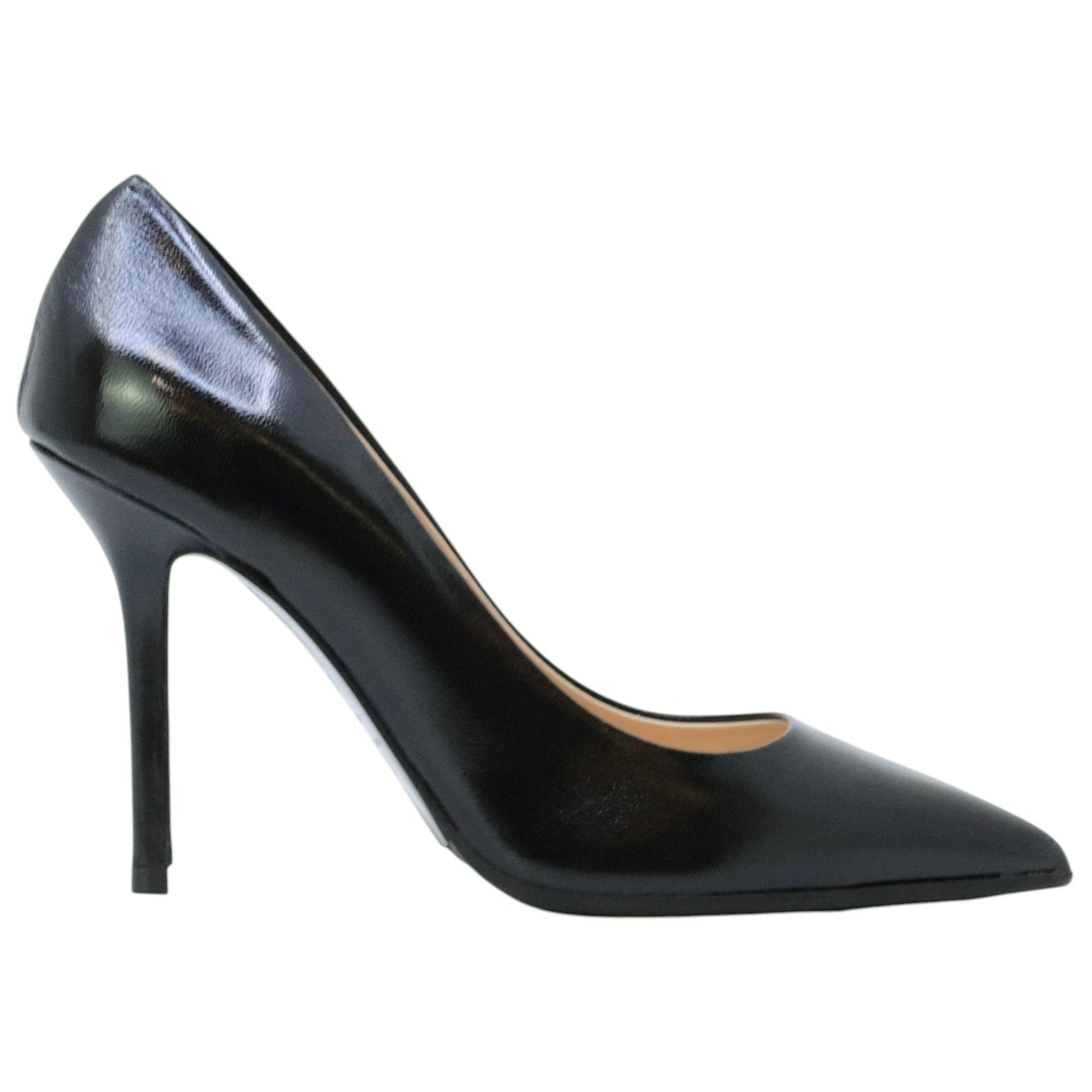 Fabio Rusconi I2207 décolleté donna in pelle verlux nera 