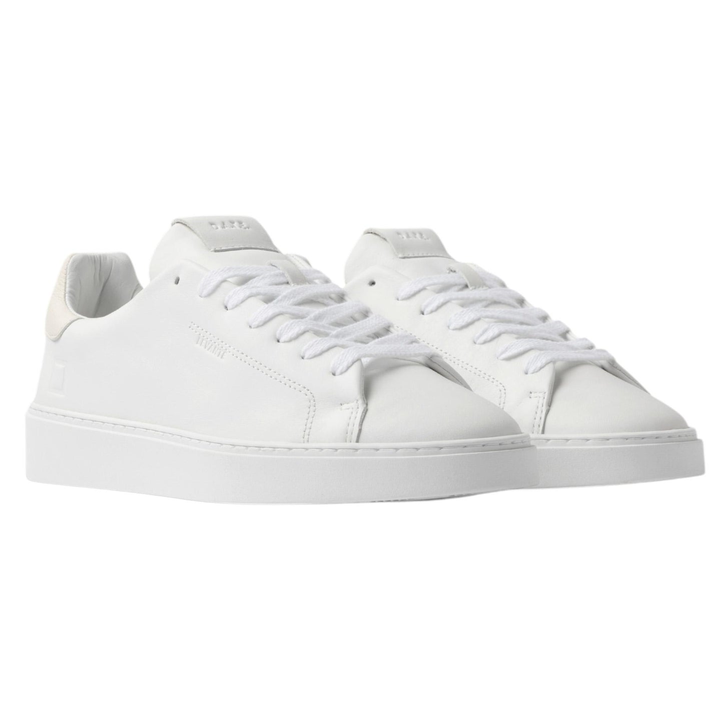 DATE Levante Calf White Ivory LV CA IY sneaker uomo in pelle bianca 
