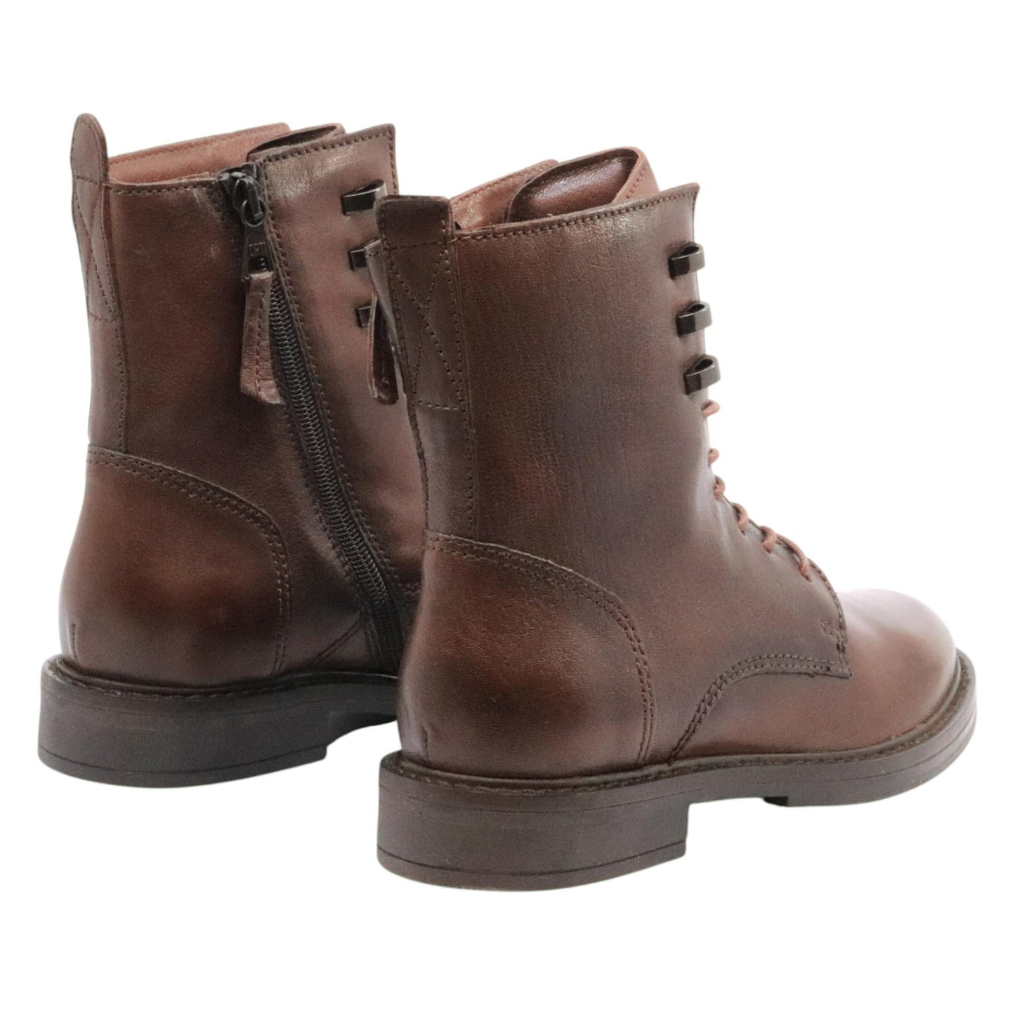 MJUS T81208 Fiammetta anfibio donna in pelle marrone cioccolato 