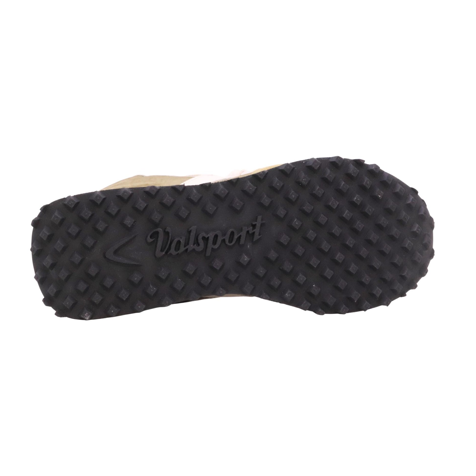 <BR/><BR/><BR/><BR/><BR/>Valsport Start Heritage Fluo sneaker uomo in nylon verde oliva e camoscio<BR/> 