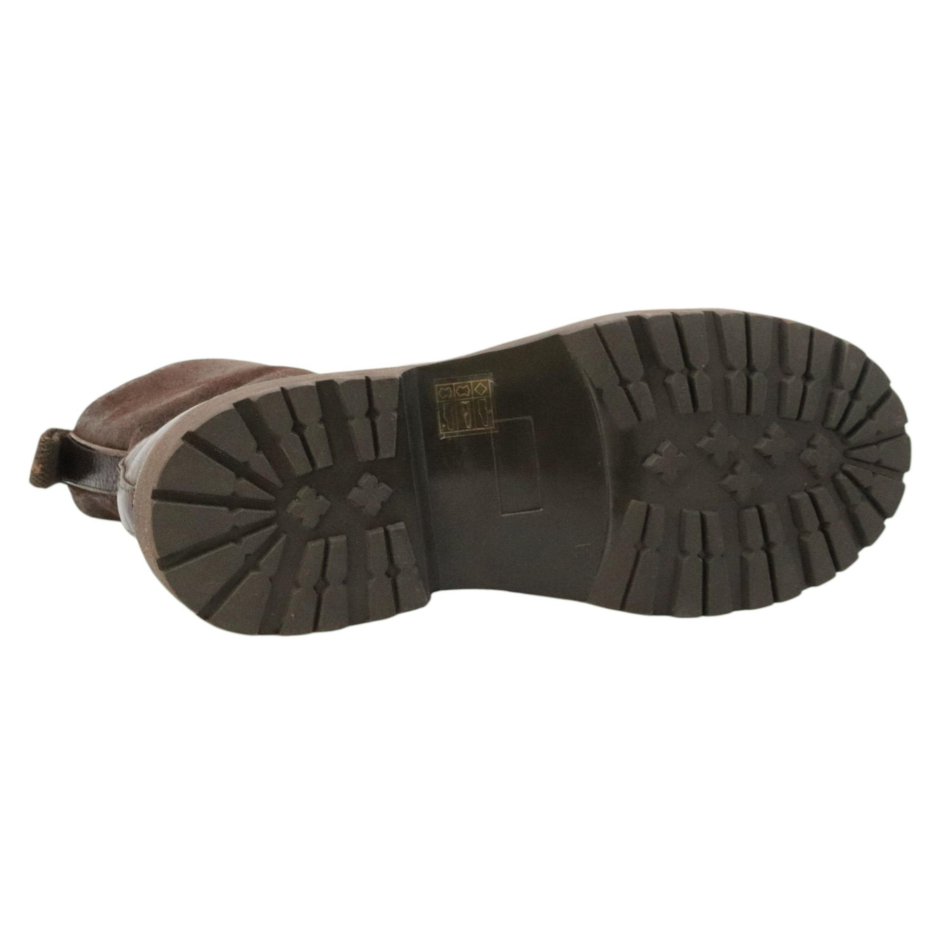 Moma G54509 anfibio allacciato uomo in pelle marrone 