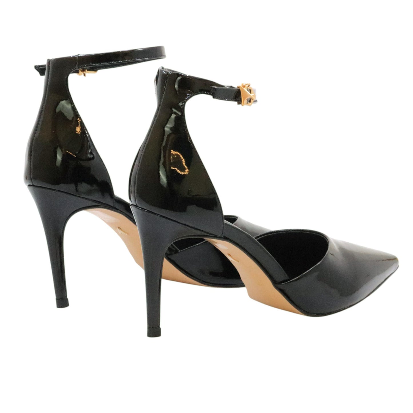 Carrano 195185 decolleté donna pelle vernice nera 