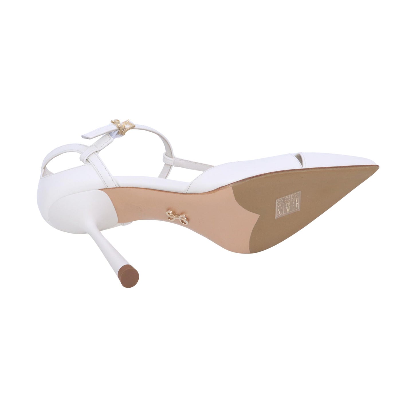 Sergio Levantesi Maura6 Tryde bianco latte décolleté donna in pelle 