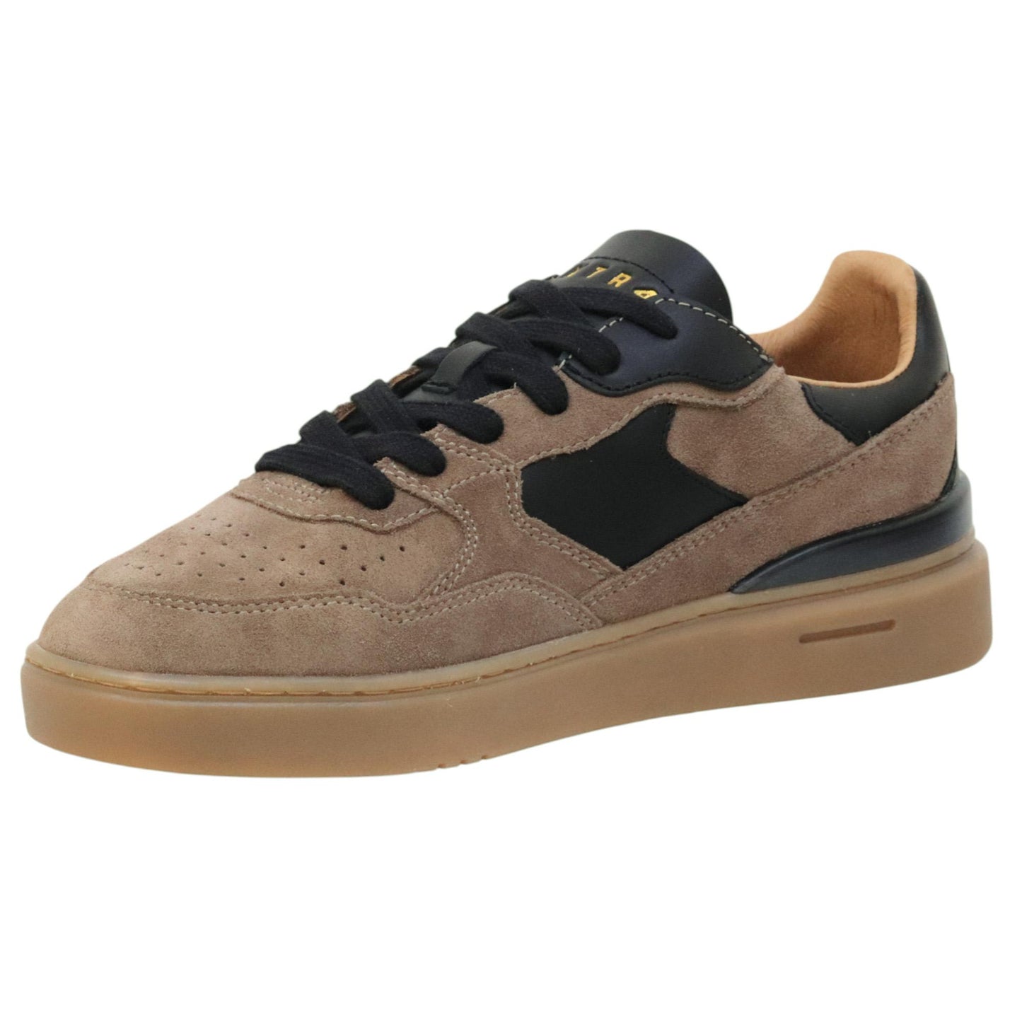 Extr4 Club Tennis sneaker uomo in camoscio marrone 