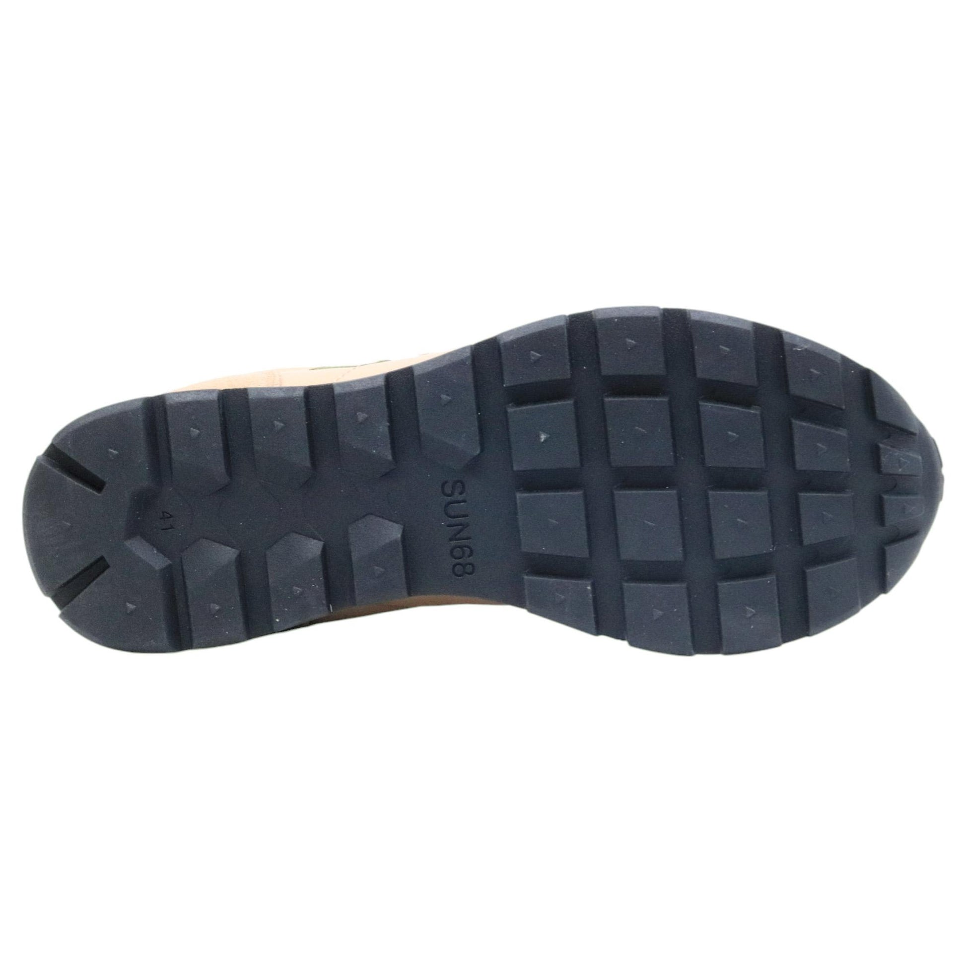Sneaker uomo Sun68 Tom Solid Z35101 in tessuto beige 