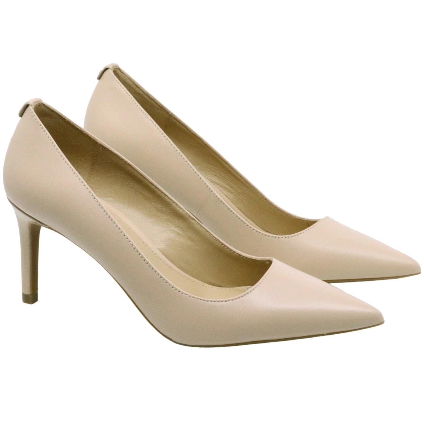 Michael Kors Alina Flex décolleté donna in pelle cipria 