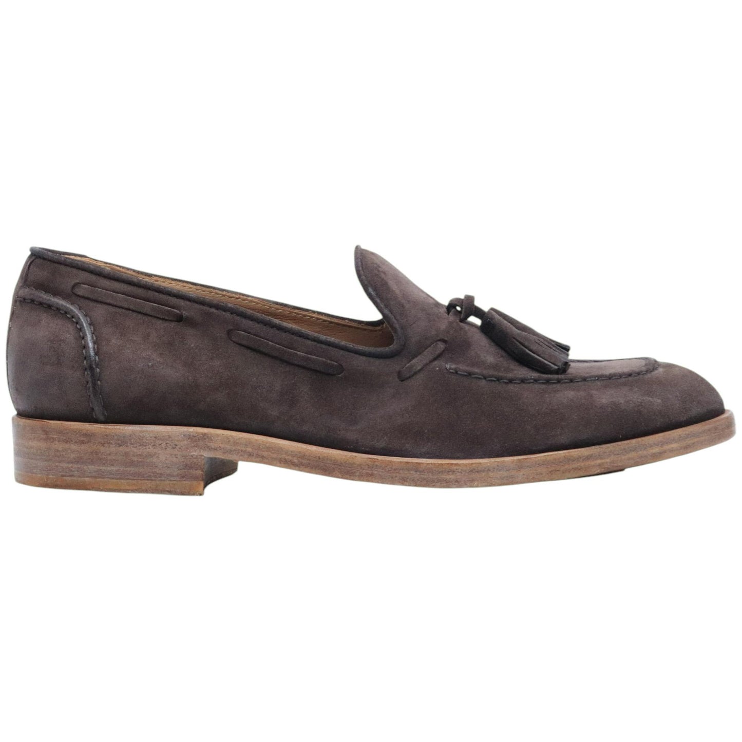 Mocassino uomo Moma 17402F in camoscio marrone 