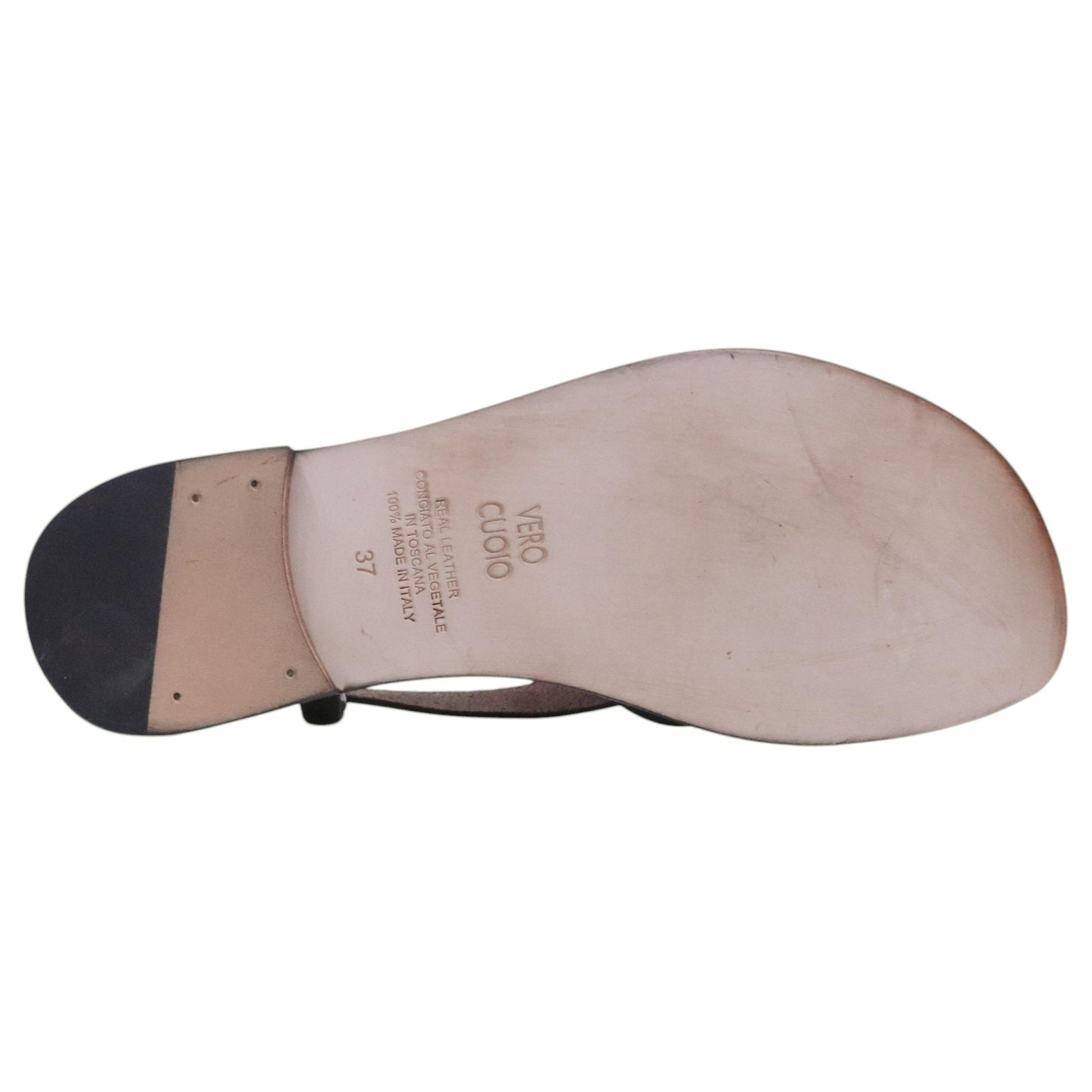 Sandalo donna L'angolo del cuoio Firenze 9988 in pelle marrone 