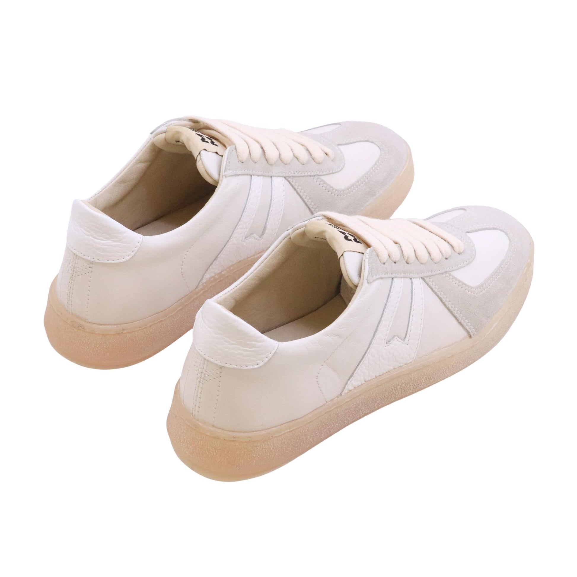 Moma 30601A sneaker donna in pelle bianco 