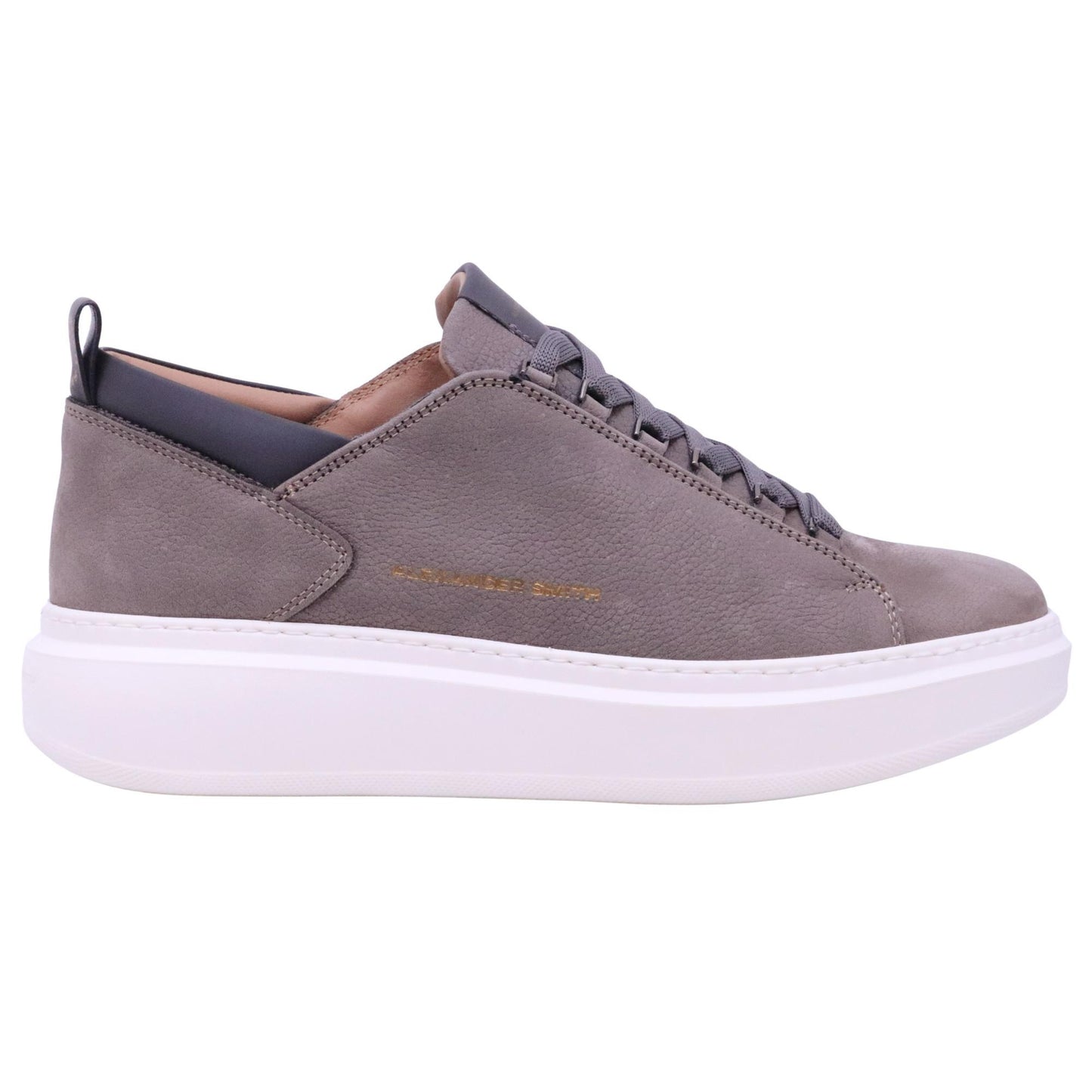 Alexander Smith Wembley 2253 sneaker uomo nabuk grigio asfalto 