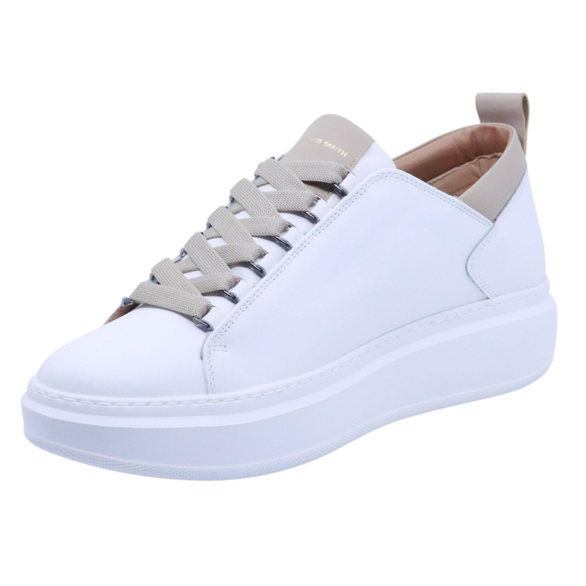 Sneaker uomo Alexander Smith Wembley in pelle bianca 