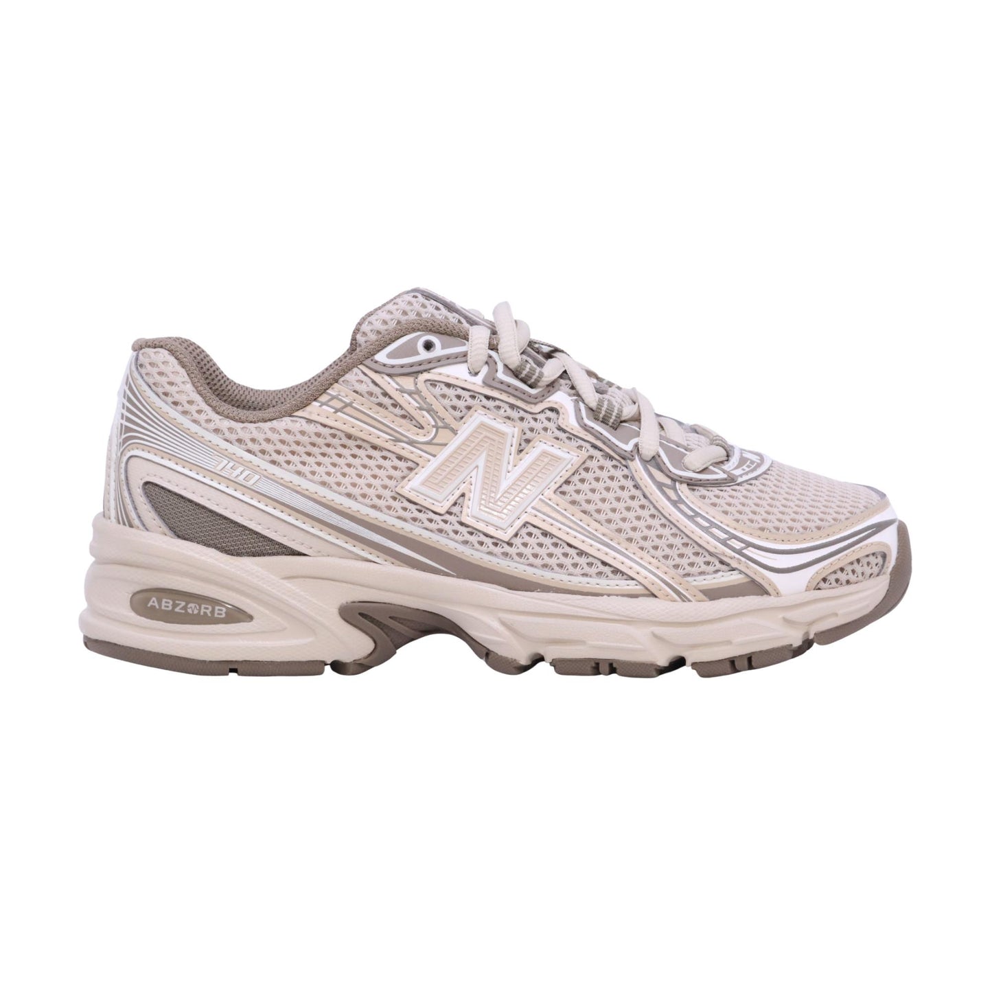 New Balance 740 Natural Green sneaker in tessuto 