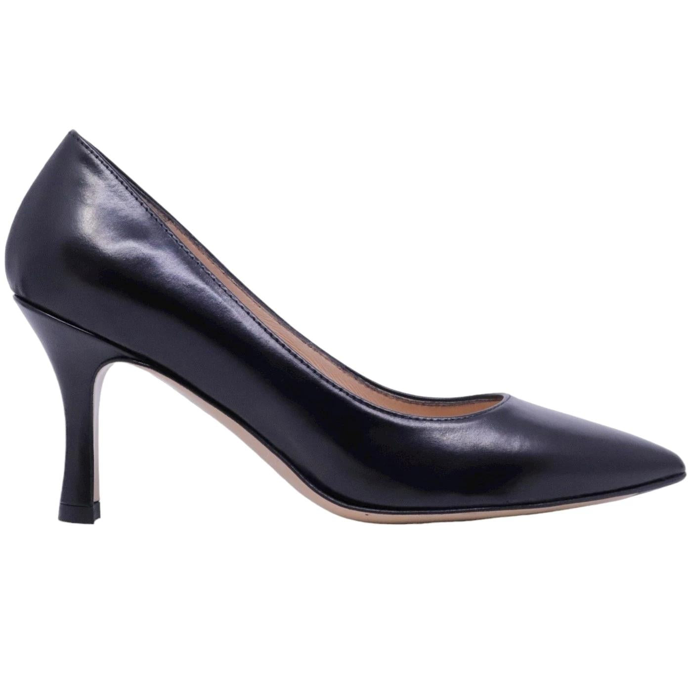 Décolleté donna Le Briella Z527 in pelle nera 