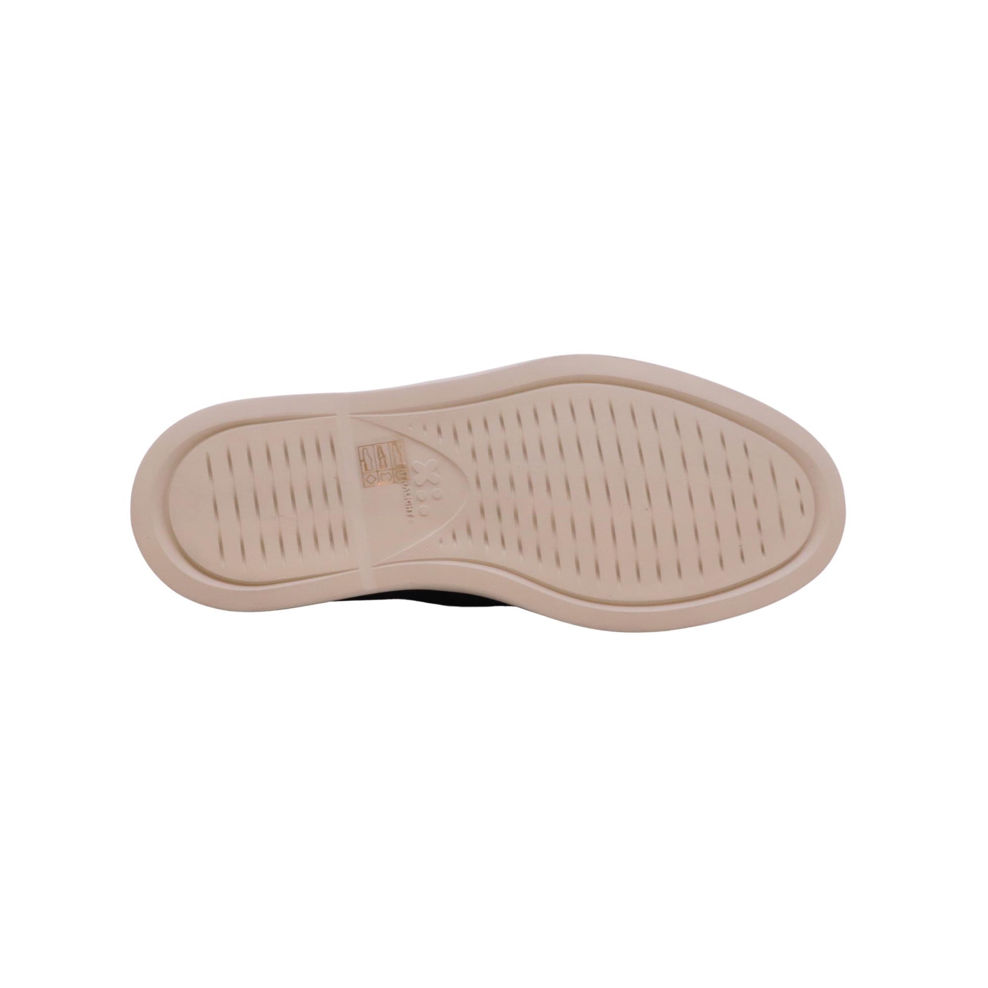 Triver Flight 887-11 Softy mocassino uomo in camoscio blu con fondo gomma casual Made in Italy 