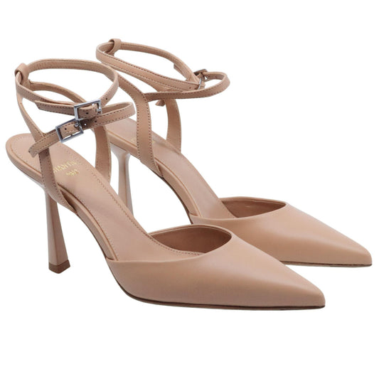 Slingback donna Chantal 1967 in pelle nude 