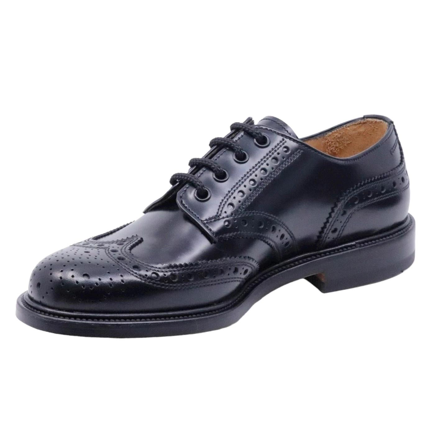 Scarpa Derby imperiale Mille 885 Country in pelle nera 