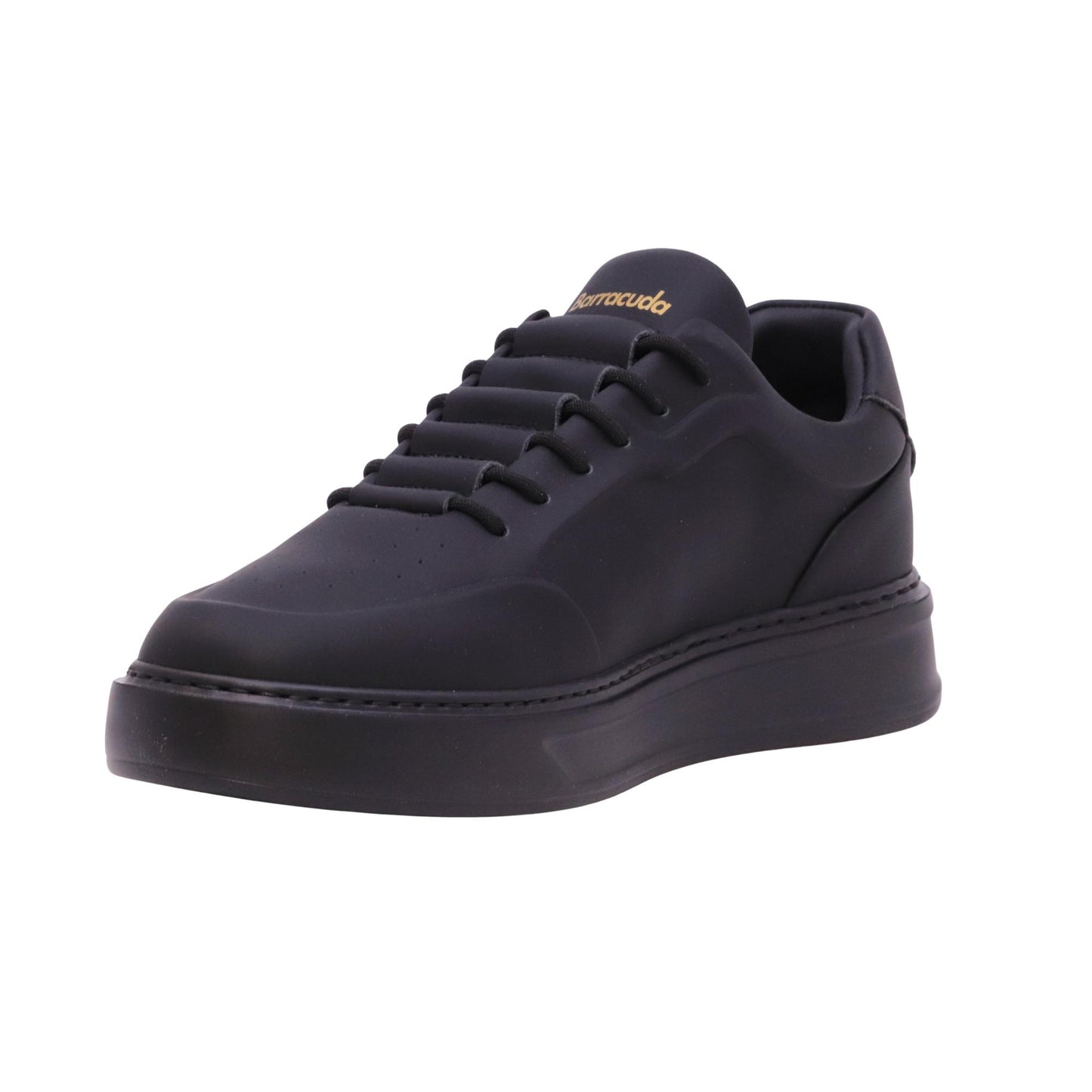 Barracuda Phoenix BU3510 nera sneaker in pelle gommata 
