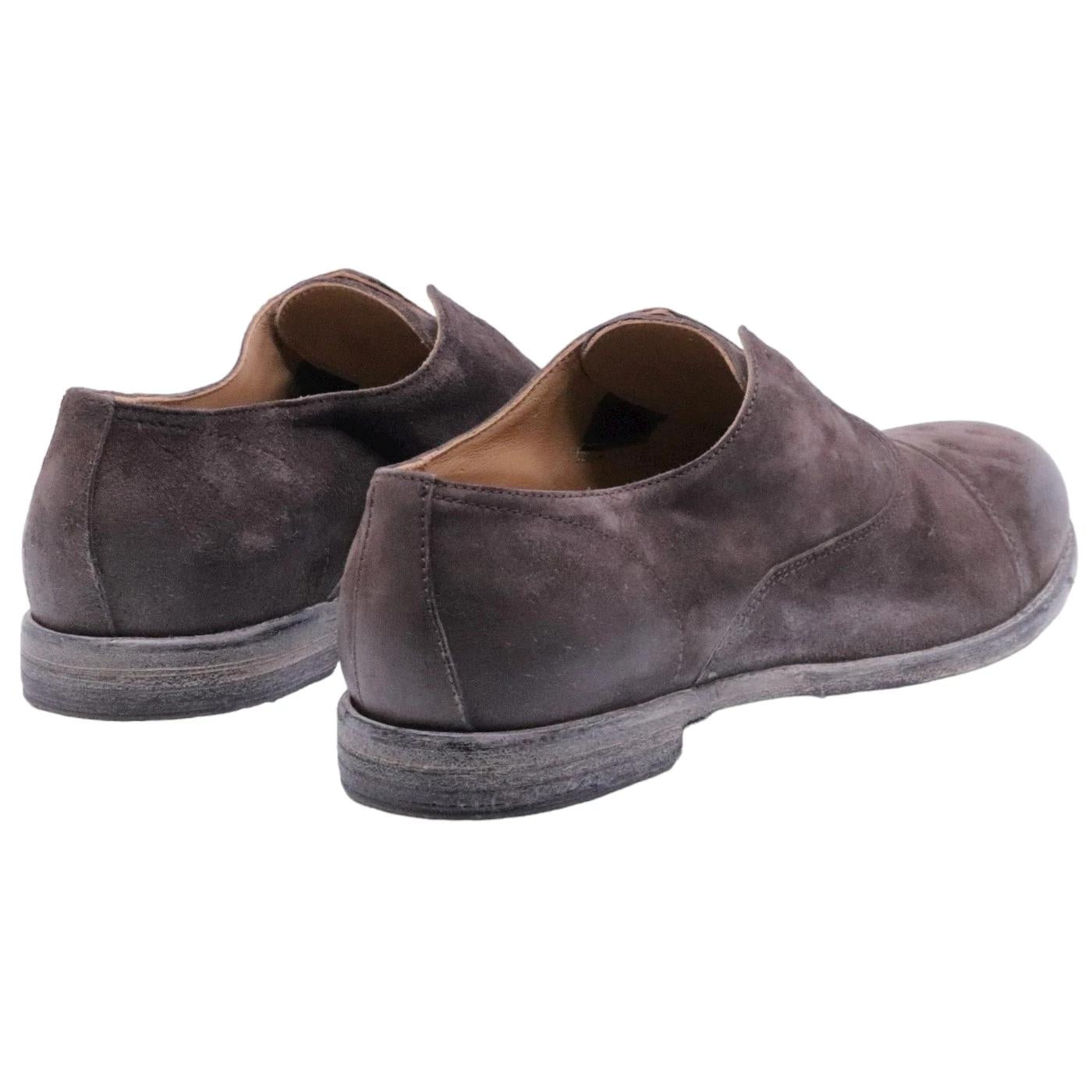 Scarpa uomo Moma 16403A in camoscio marrone 