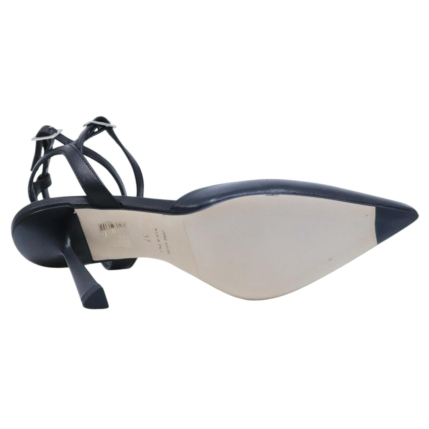 Slingback donna Chantal 1967 in pelle nera 