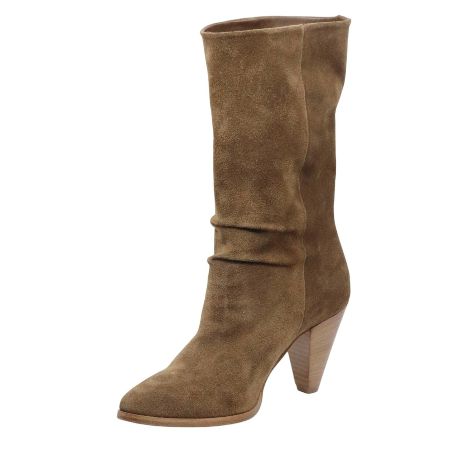 Stivaletto donna Curiositè 2710 in camoscio marrone 