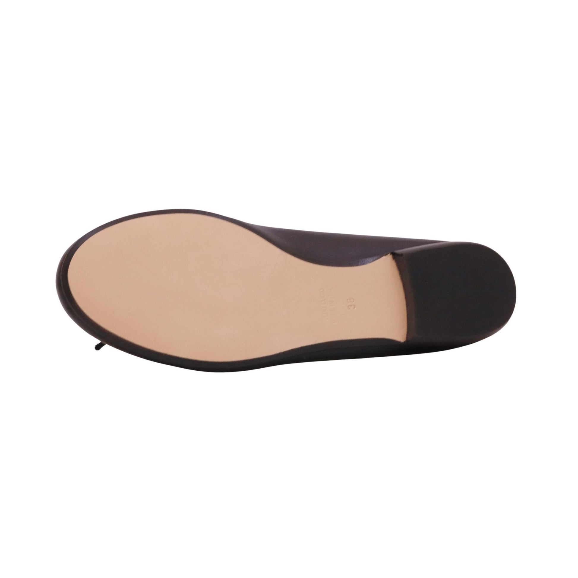 Jaffè 301 ballerina donna in pelle nappa nera elegante Made in Italy 