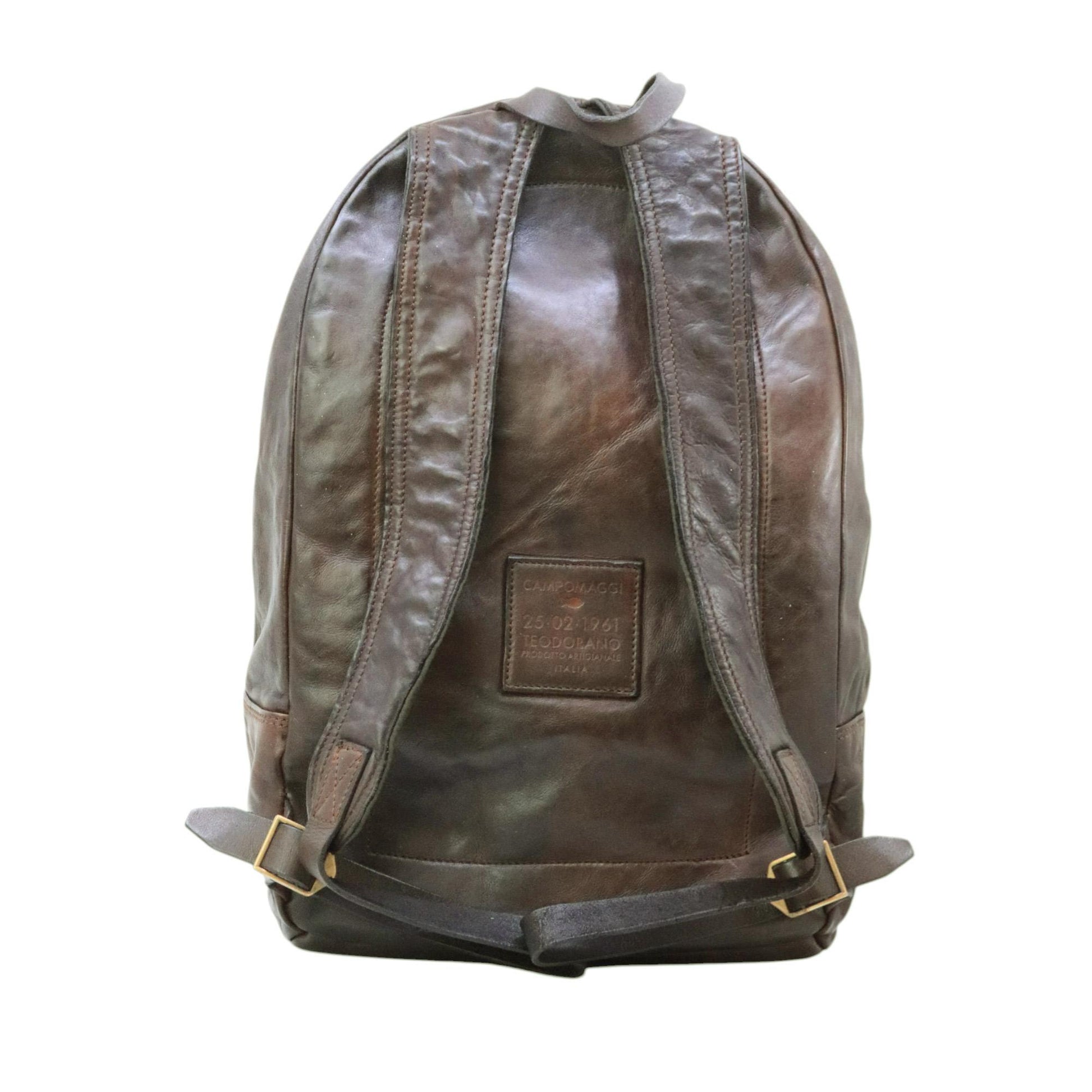 Campomaggi C021530 zaino uomo in pelle testa di moro 