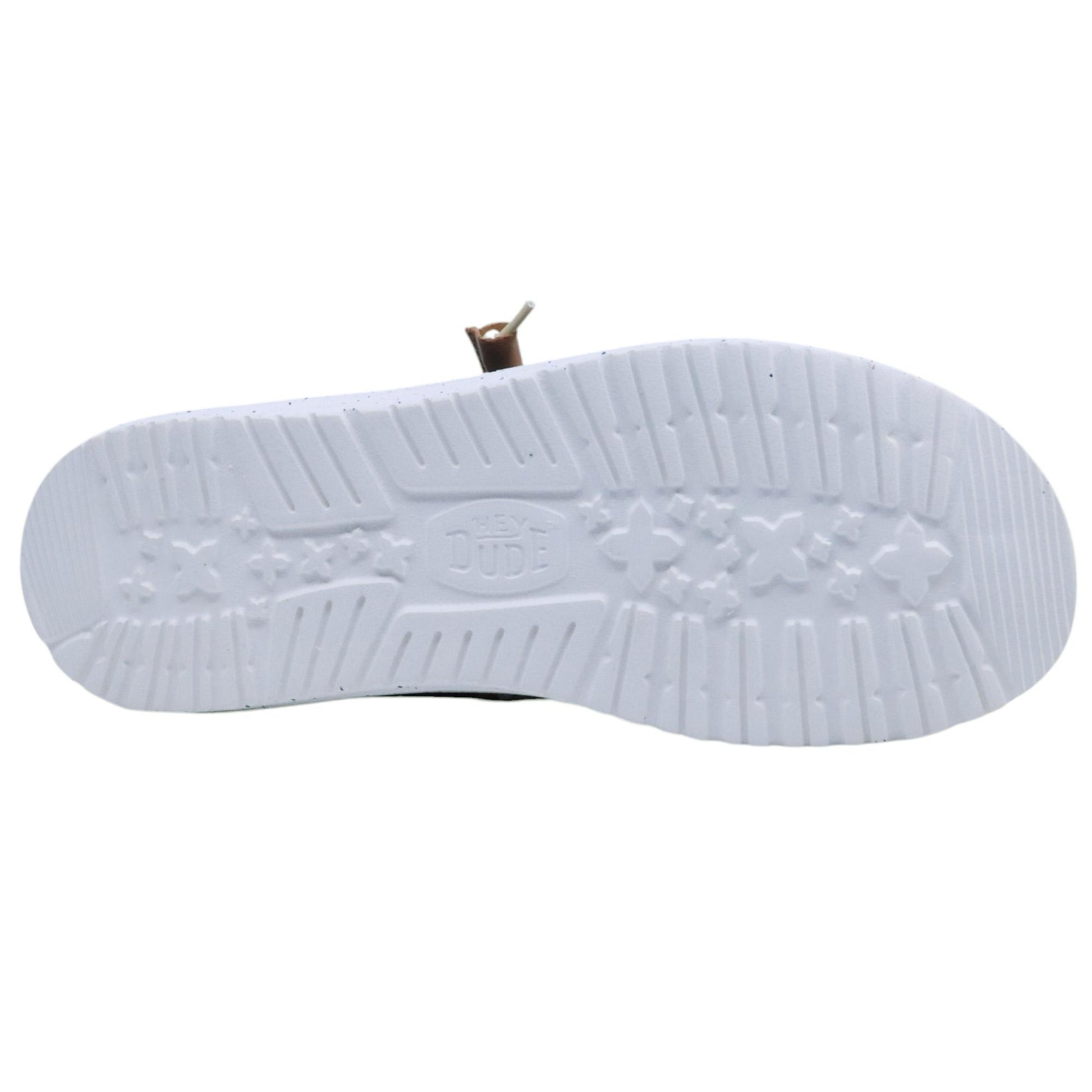 Hey Dude Wally Summer Linen sneaker uomo in blu 