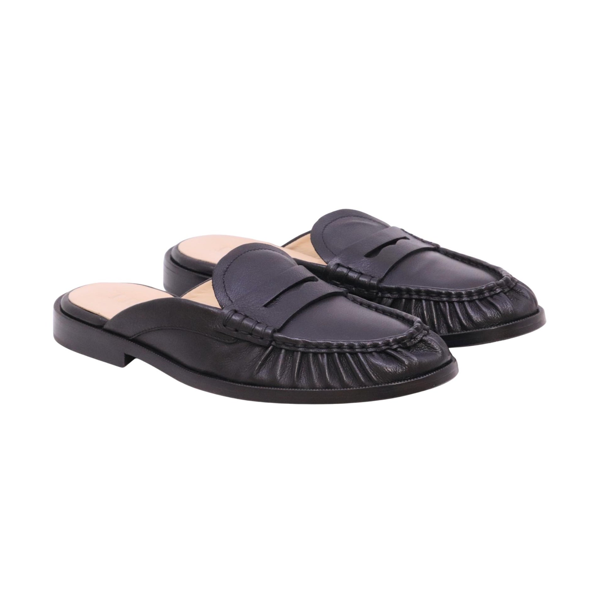 Triver Flight sabot donna 842-06 in pelle nera 