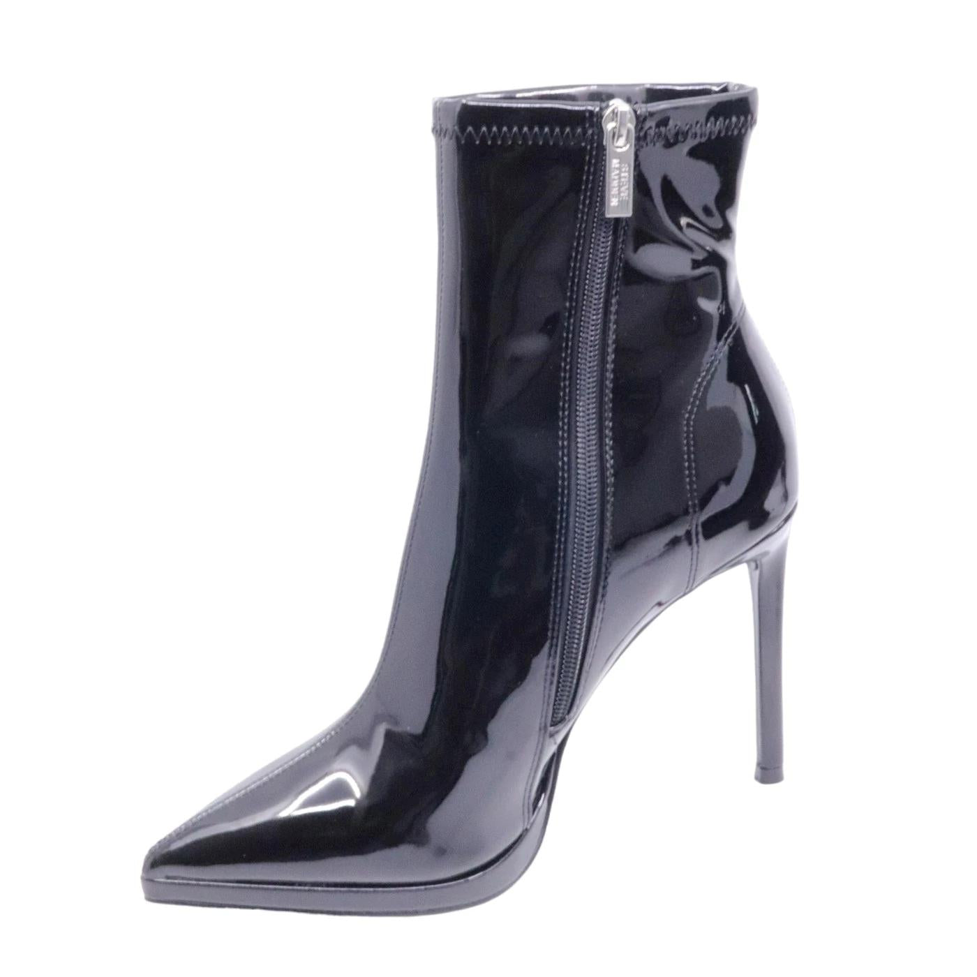 Steve Madden Kaylani tronchetto donna elasticizzato effetto similpelle in vernice 