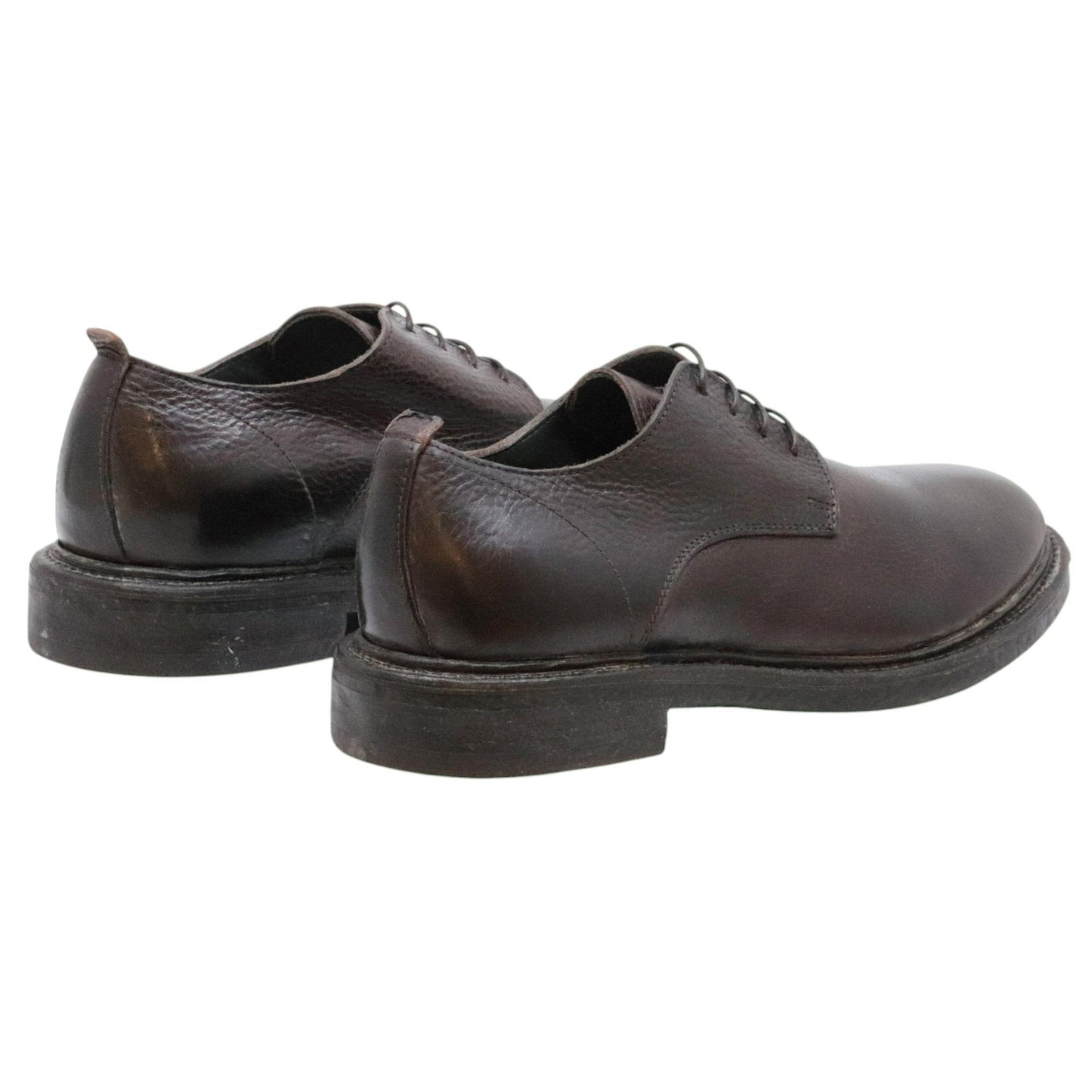 Moma 52403A scarpa derby uomo in pelle nera 
