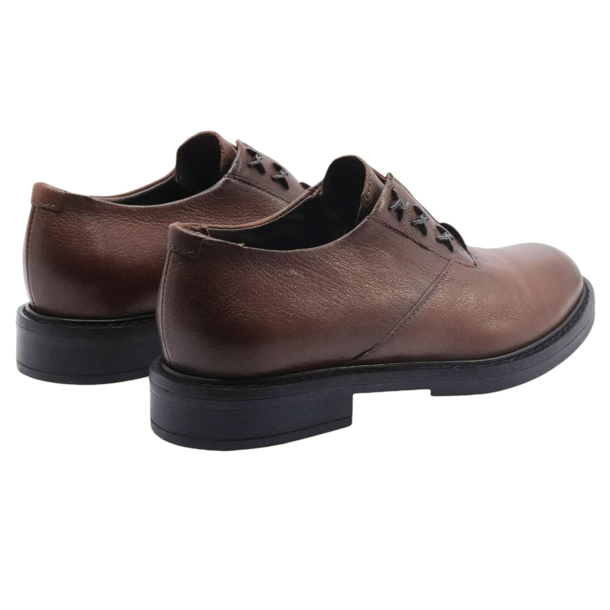 Scarpa Mjus T81107 da donna in pelle marrone 