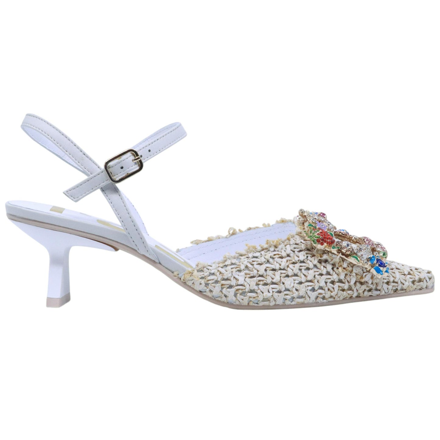 Ras 8031 slingback donna in corda beige sabbia 