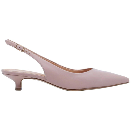 The Seller 1013 slingback donna in pelle nappa contour con tacco elegante da cerimonia Made in Italy 