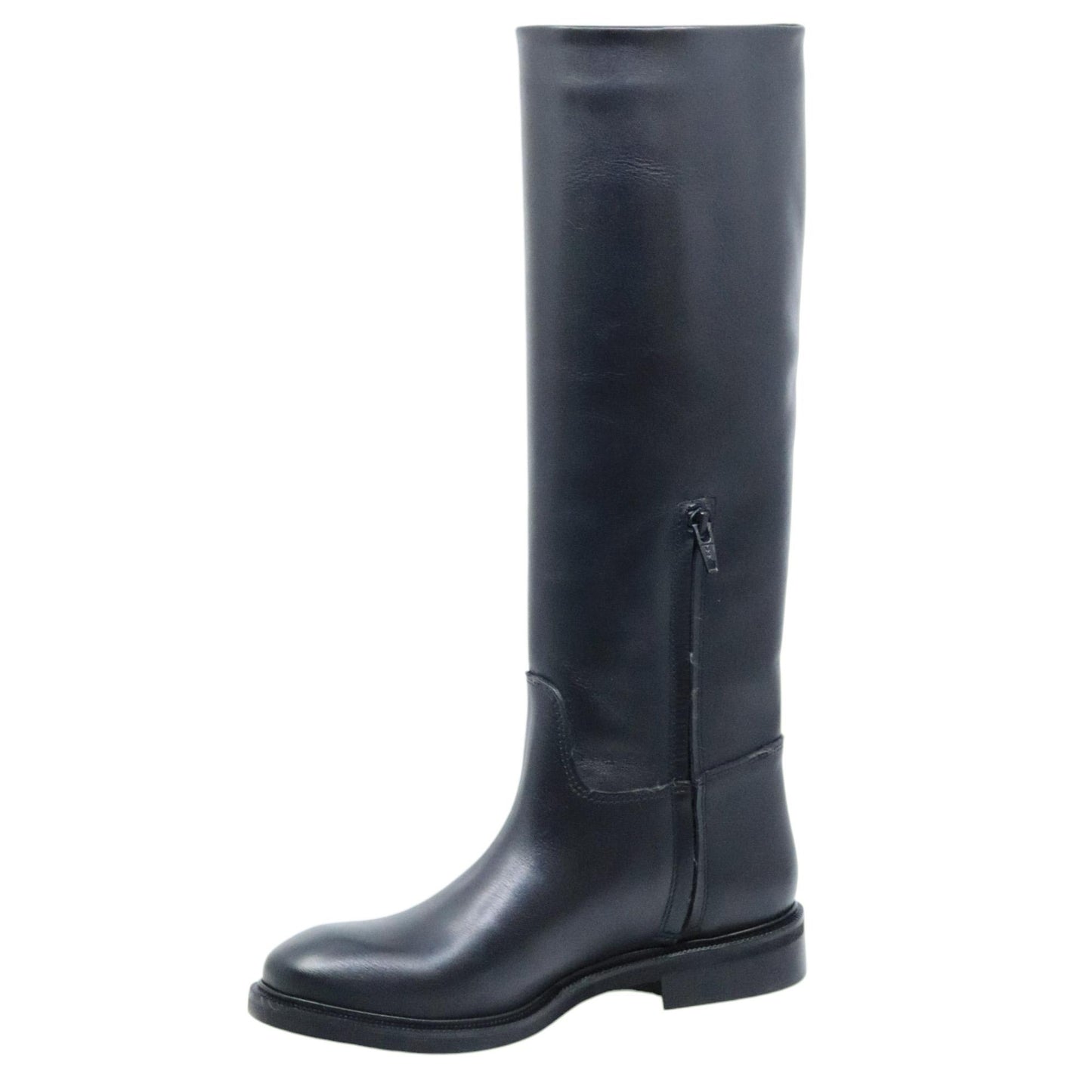 Stivale donna cavallerizzo Ranyé Cav in pelle nera 