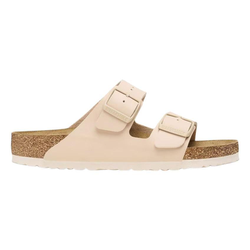Birkenstock Arizona New Beige sandalo doppia fibbia beige 