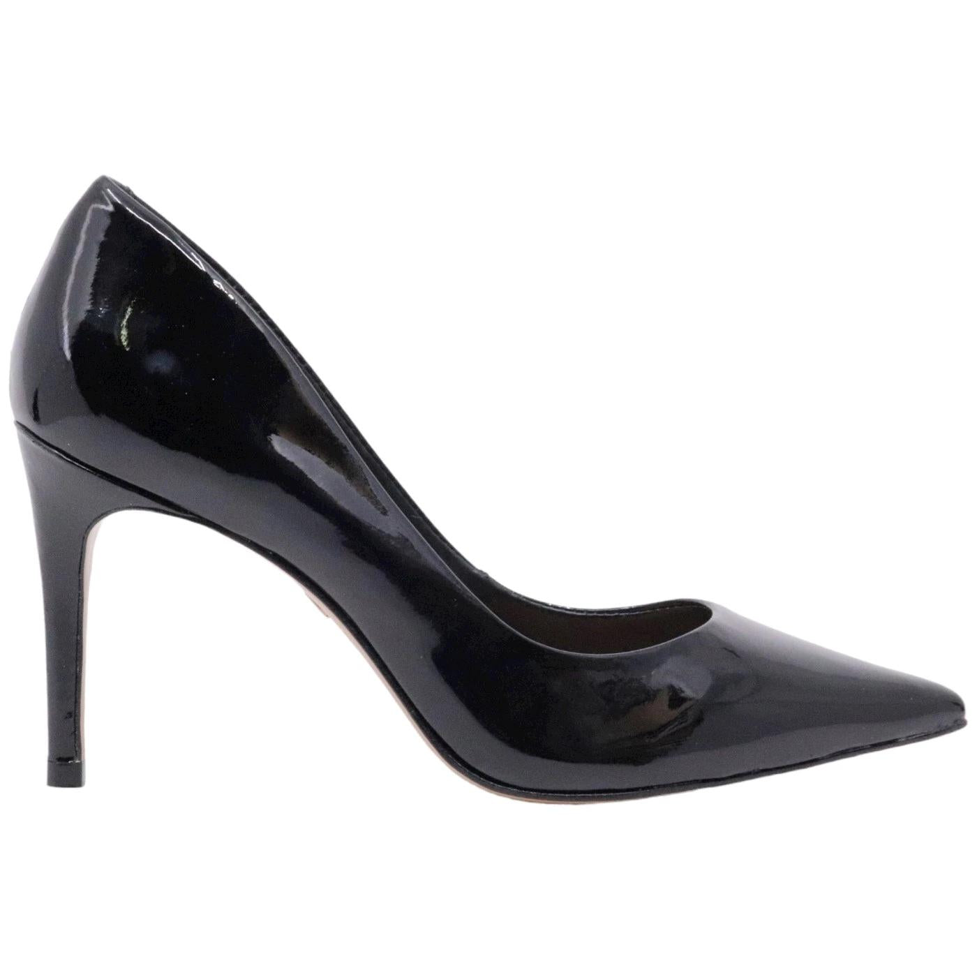 Décolleté donna Carrano 195009 in pelle vernice di colore nero 