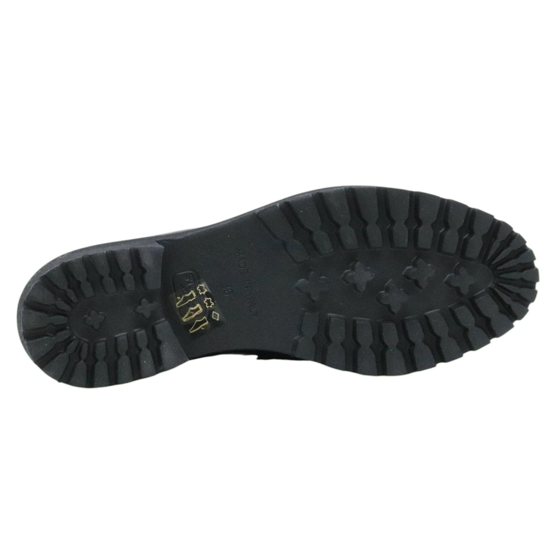 Le Briella Z800 B mocassino donna in pelle naplak nera 