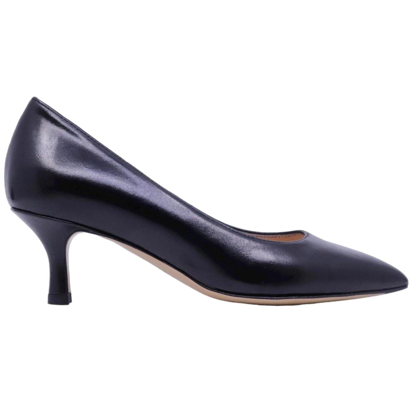 Décolleté donna Le Briella Z892 in pelle nera 