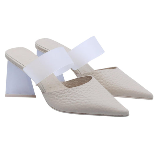 Ras 7635 slingback donna in pelle nude 