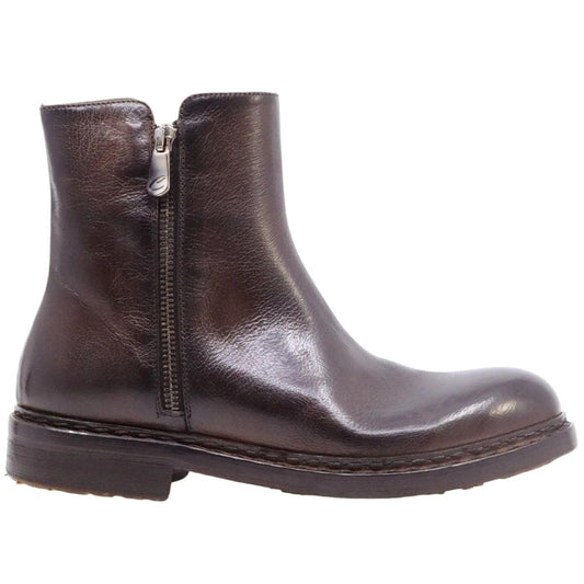 Stivaletto donna Crispiniano 574 in pelle marrone 