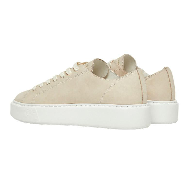 Sneaker donna Crime London Raw Cut 27751 in pelle rosa cipria 