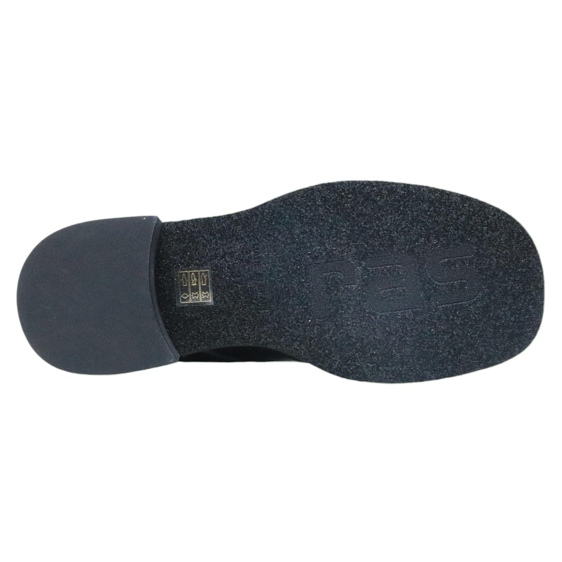 Ras 7850 scarpa allacciata da donna in pelle nera 