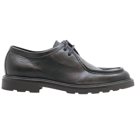 Triver Flight 798 scarpa ingegnere uomo in pelle nera 
