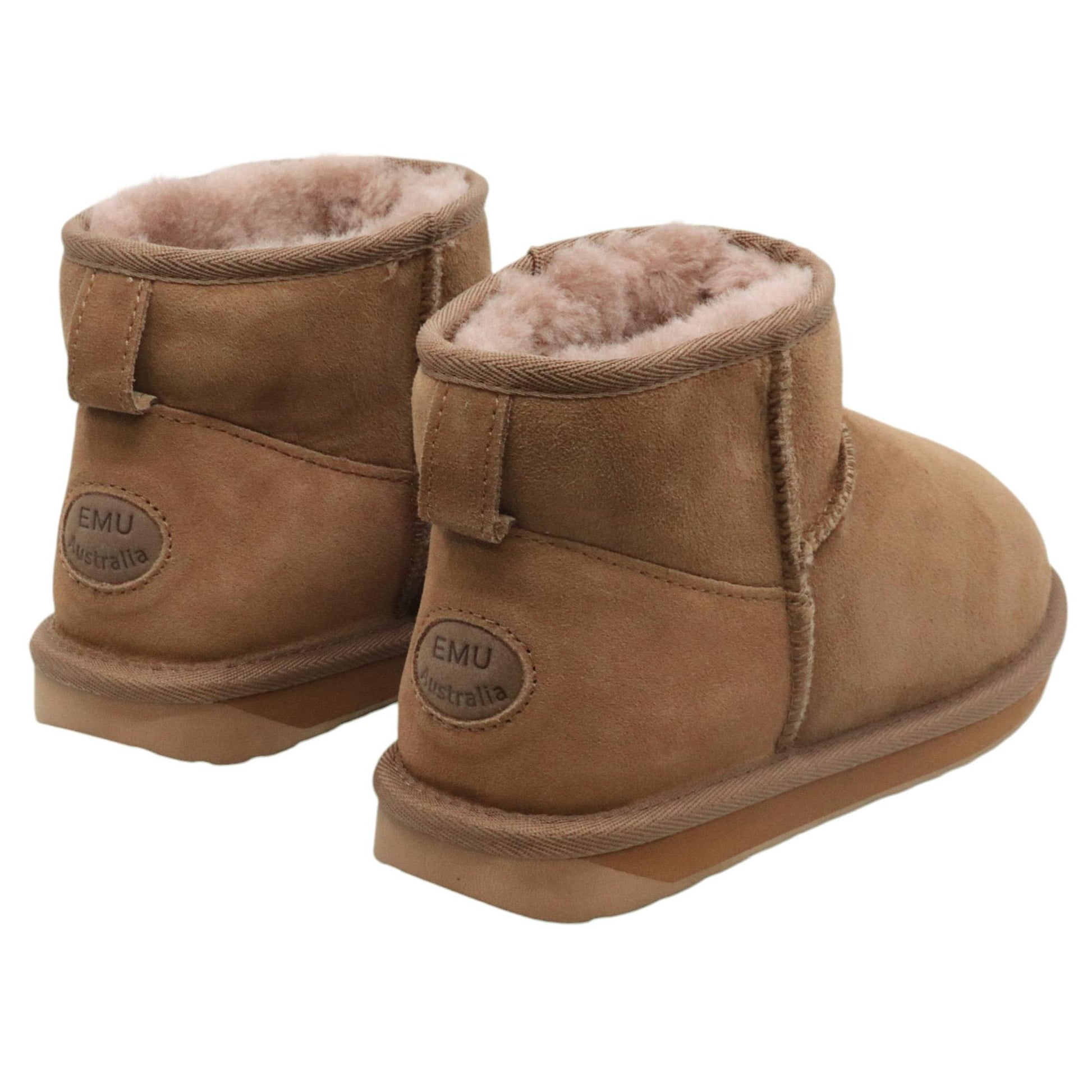 Emu Australia Stinger Micro stivaletti donna in montone marrone camel 