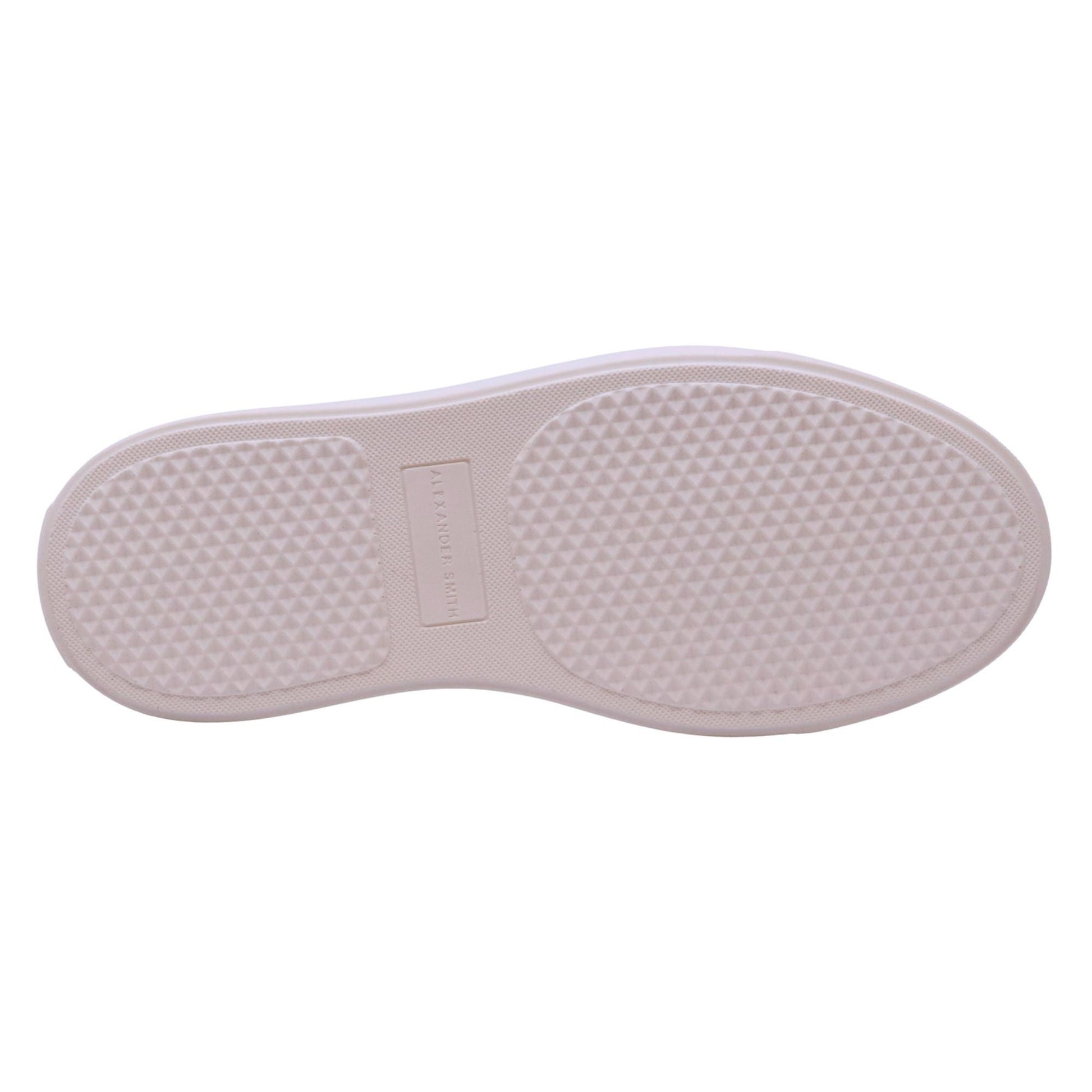 Alexander Smith Bond 3258 sneaker uomo nabuk grigio asfalto con dettagli in pelle bianca 