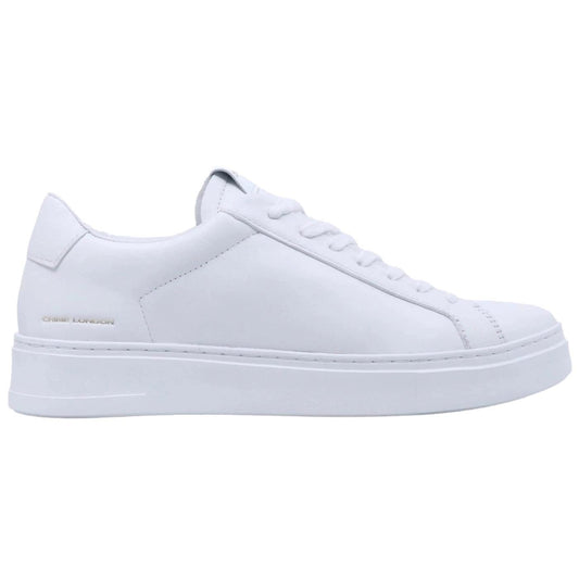 Crime London Extralight 13474 sneaker uomo in pelle bianca casual minimal comfort 