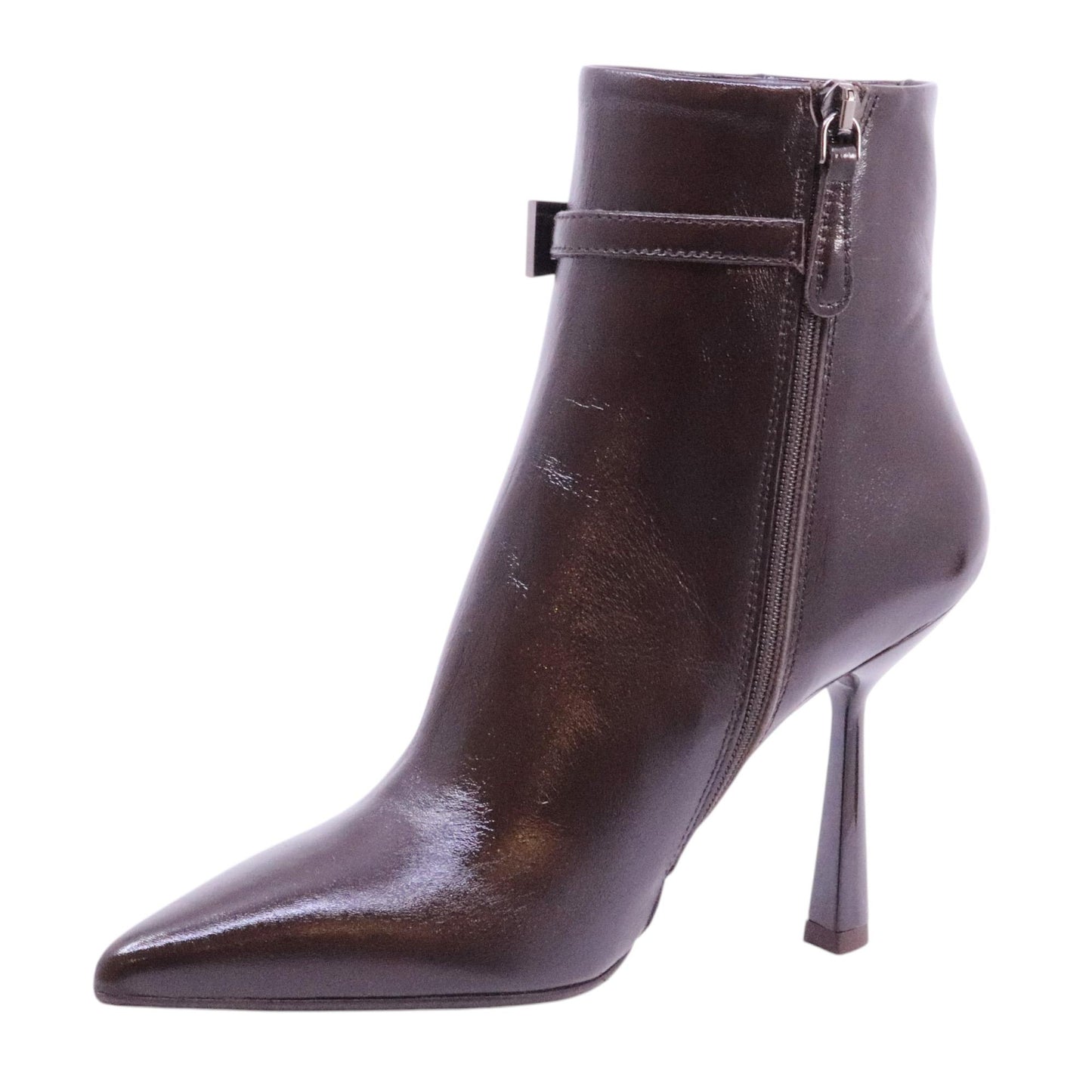 Chantal 2732 tronchetto donna pelle verlux marrone 