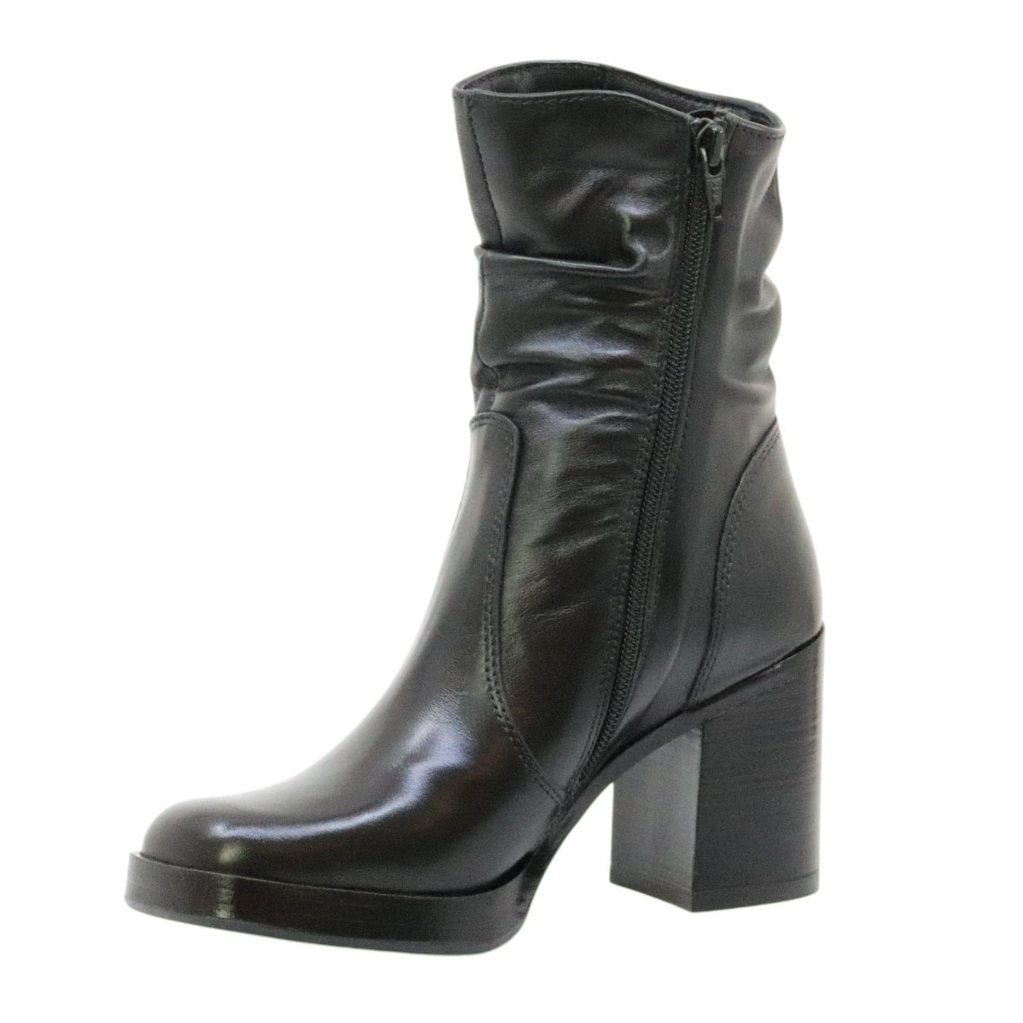 MJUS Mailey P96227 stivaletto donna in pelle nera 