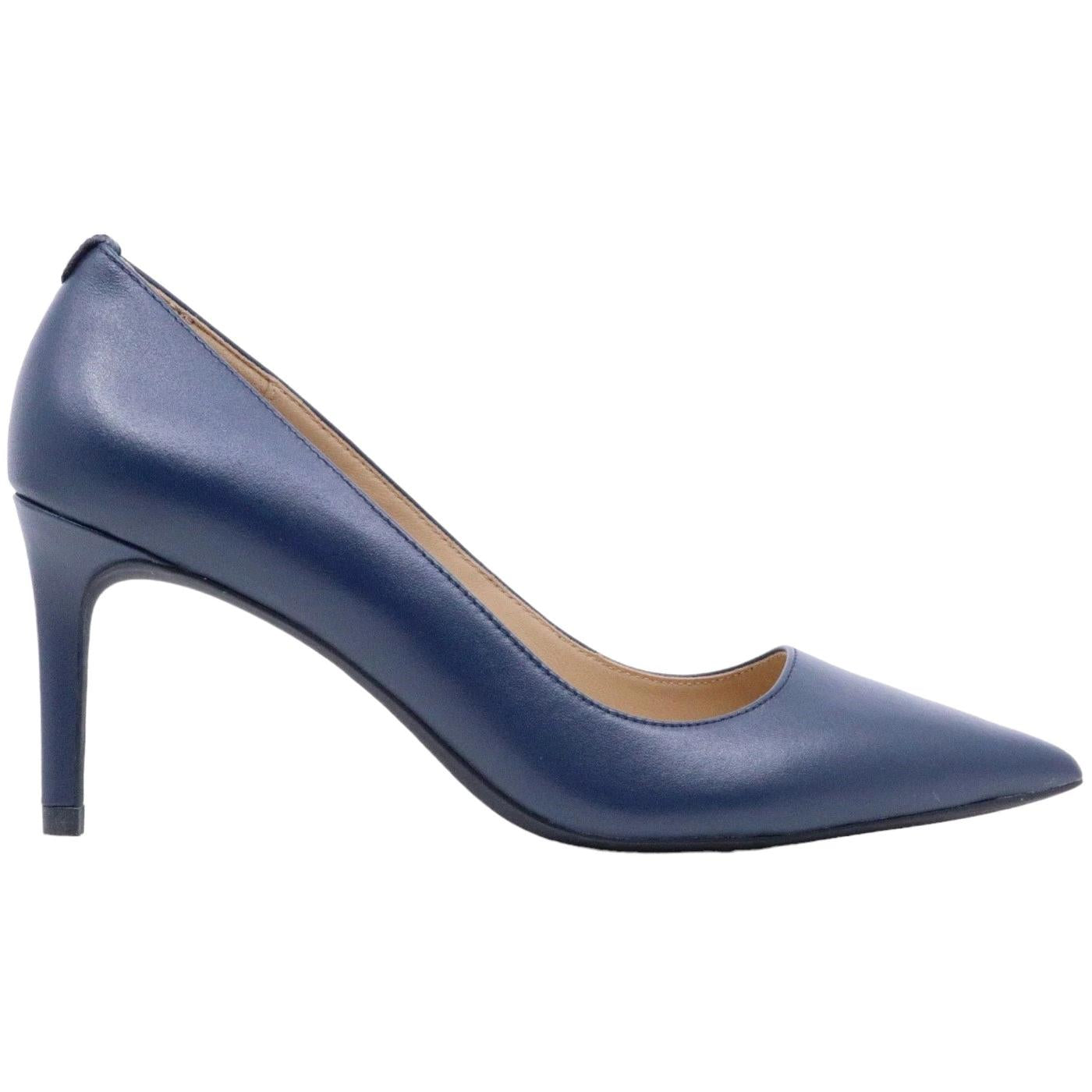 Michael Kors Alina Flex décolleté donna in pelle blu 